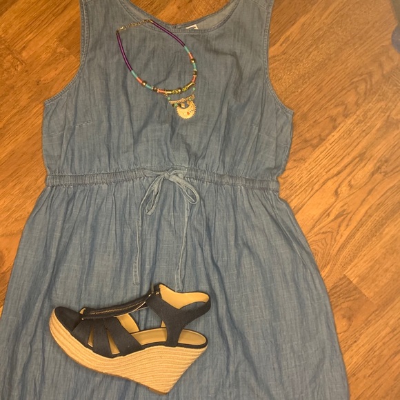 Women casual jean Dress Old Navy mezclilla